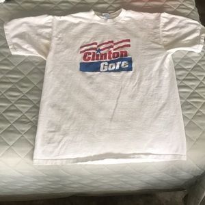 Vintage 1992 XL Clinton/Gore T-Shirt